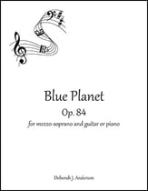 Blue Planet Guitar and Fretted sheet music cover